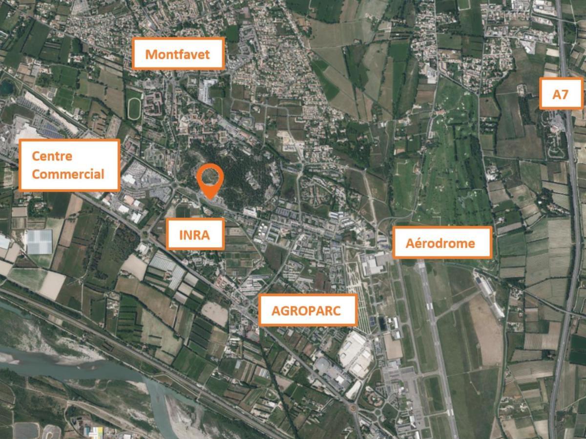 Au Coeur D'Agroparc Leilighet Avignon Eksteriør bilde
